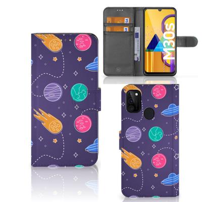 Samsung Galaxy M21 | M30s | Wallet Case | met Pasjes | Space