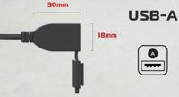 OXFORD oplaadkabel kit usb-charging device oxfor type a 3.0 amp