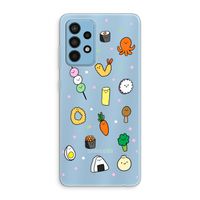 Happy bento friends: Samsung Galaxy A52 Transparant Hoesje