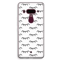 Wimpers: HTC U12+ Transparant Hoesje