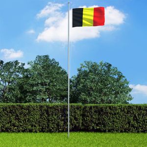 VidaXL Vlag belgië 90x150 cm