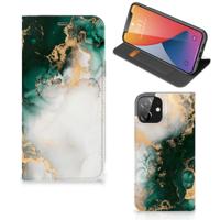 Standcase voor iPhone 12 | iPhone 12 Pro Marmer Groen Standcase voor iPhone 12 | iPhone 12 Pro Marmer Groen