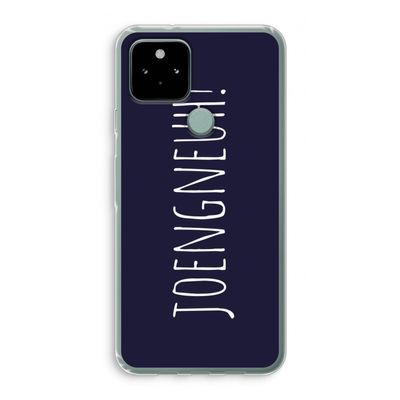 Joengneuh!: Google Pixel 5 Transparant Hoesje