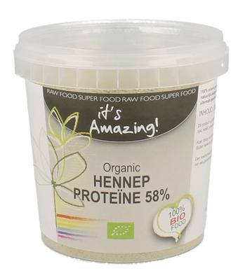 Its Amazing Organic Hennep Proteine 58% Its Amazing Organic Hennep Proteine 58%