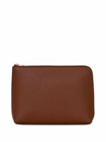 Yu Mei pochette Emily en cuir - Marron - thumbnail