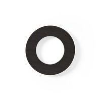 Nedis Rubber Afdichting voor Slang | 1/2&apos;&apos; | 10 Stuks | Zwart | 1 stuks - WARU12BK10 WARU12BK10