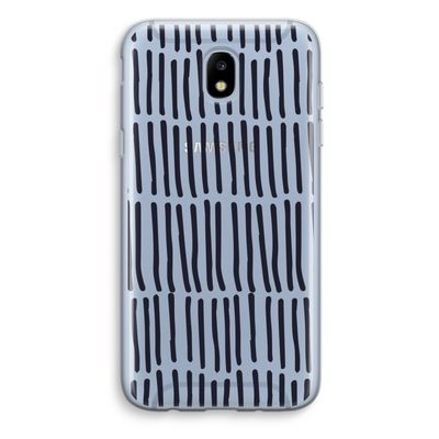 Moroccan stripes: Samsung Galaxy J5 (2017) Transparant Hoesje