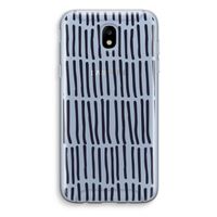 Moroccan stripes: Samsung Galaxy J5 (2017) Transparant Hoesje