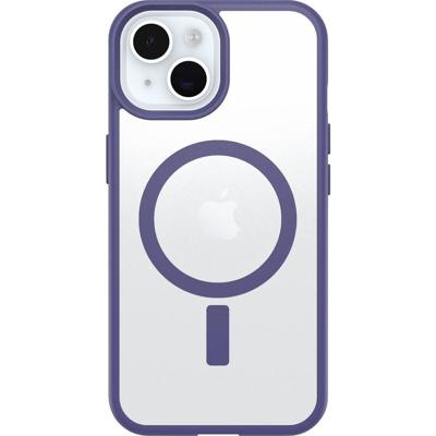 Otterbox OtterBox React MagSafe für iPhone 16e/15/14/13 clear/purple Backcover Apple iPhone 13, iPhone 14, iPhone 15, iPhone 16e Transparant, Violet