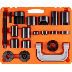 VEVOR 21 stuks Kogelgewricht Trekker Kogelgewricht Trekker Set 520 x 430 x 90 mm Universele Kogelgewricht Extractor Tool Set Koolstofstaal Automotive