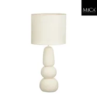 Vloerlamp menko d38h84cm creme
