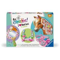 Ravensburger-Be Creative Horse - Multi-activiteitenpakket paarden - 10 creaties - Ontspannende en creatieve activiteit - 7 jaar - 238751