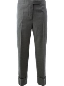 Thom Browne cropped tailored trousers - Gris