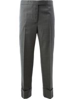 Thom Browne cropped tailored trousers - Gris