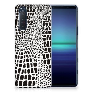 Sony Xperia 5II TPU Hoesje Slangenprint