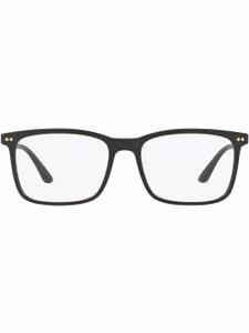 Giorgio Armani lunettes de vue à monture carrée - Noir