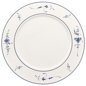 Villeroy & Boch 1023412680 serveerschotel Onderbord Porselein Blauw, Wit Rond