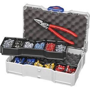 Knipex 97 90 06 97 90 06 Krimptang Adereindhulzen 0.25 tot 16 mm² Incl. assortiment adereindhulzen in koffer