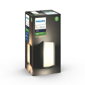 Philips Hue Turaco muurlamp White zwart