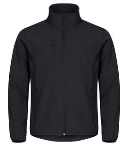 Clique 0200910 Classic Softshell Jacket - Zwart - 3XL