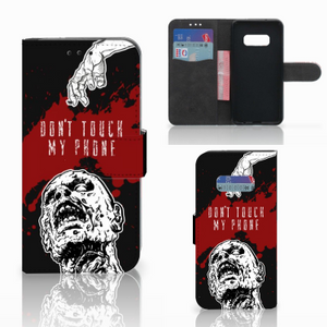 Samsung Galaxy S10e Portemonnee Hoesje Zombie Blood