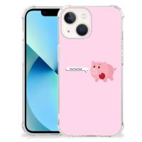 iPhone 13 mini Stevig | Bumper Hoesje | Pig Mud