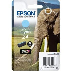 Epson C13T24254012 5.1ml 360pagina's Lichtyaan inktcartridge