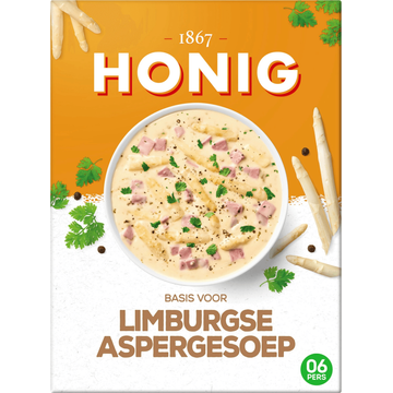 Honig Soep in Droge Vorm Limburgse Aspergesoep 106g bij Jumbo