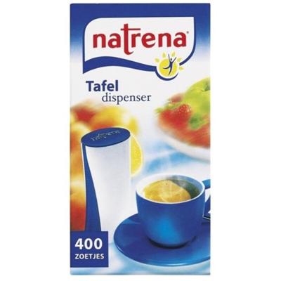 Natrena zoetjes - tafel dispencer - 400st - 0.01 cal
