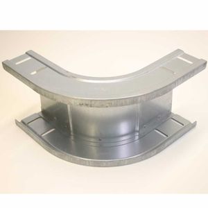 Valbocht kabelgoot 150mm gegalvaniseerd