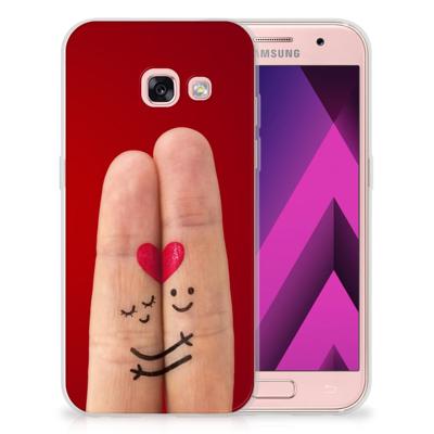 Samsung Galaxy A3 2017 | Sillicone Back Cover | Liefde - Origineel Romantisch Cadeau