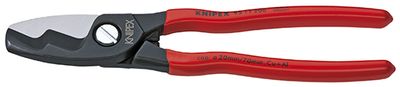 Knipex Kabelschaar met dubbele snijkanten met kunststof bekleed 200 mm - 9511200