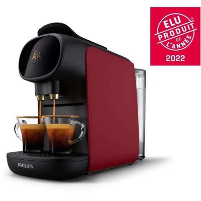 Koffiepadmachine - PHILIPS - LM9012/50 - Sublime Gold - Rood