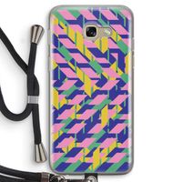 Skew Blush 1: Samsung Galaxy A5 (2017) Transparant Hoesje met koord