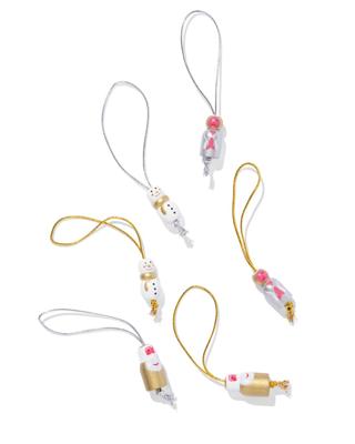 HEMA Gelukspoppetjes Kerst - 6 Stuks (multi)