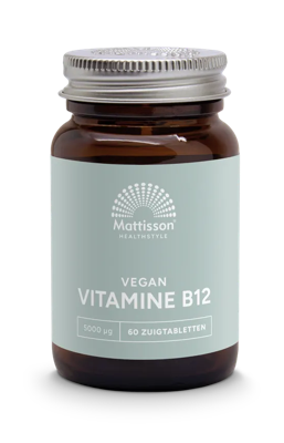 Mattisson HealthStyle Vegan Vitamine B12 5000mcg Zuigtabletten