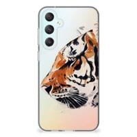 Smartphone hoesje Samsung Galaxy S23 FE Watercolor Tiger