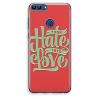 Turn hate into love: Huawei P Smart (2018) Transparant Hoesje