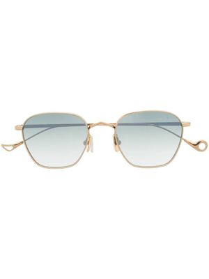 Eyepetizer lunettes de soleil teintées à monture carrée - Or
