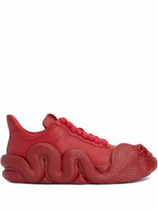 Giuseppe Zanotti baskets Cobras - Rouge