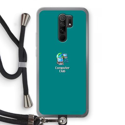 Win98: Xiaomi Redmi 9 Transparant Hoesje met koord