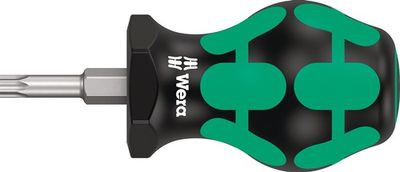 Wera Schroevendraaier | maat T 25 | klinglengte 25 mm | 2-componentengreep | ronde kling | 1 stuk - 05008859001 05008859001