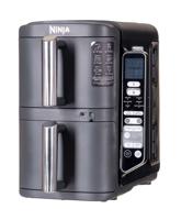 Ninja SL451EU friteuse Dubbel 9,5 l Vrijstaand 2470 W Heteluchtfriteuse Zwart