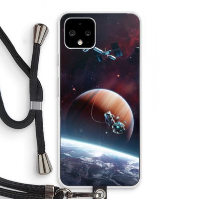 Examiner: Pixel 4 Transparant Hoesje met koord
