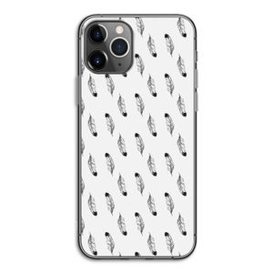 Pluimen: iPhone 11 Pro Transparant Hoesje