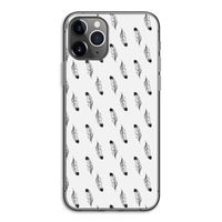 Pluimen: iPhone 11 Pro Transparant Hoesje