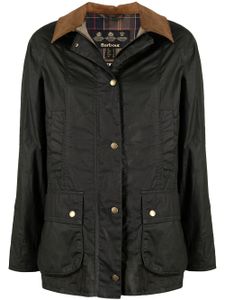 Barbour veste à enduit ciré - Vert