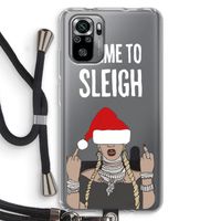 Came To Sleigh: Xiaomi Redmi Note 10S Transparant Hoesje met koord