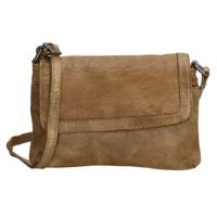 Beagles Leather Schoudertasje Maspalomas Taupe