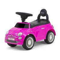 Milly Mally Loopauto Fiat 500 Junior 60 Cm Roze - thumbnail
